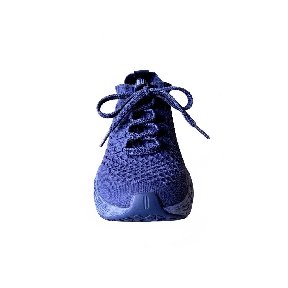 NOBULL Knit Runner Mens 7 Womens 8.5 Blue Marbled Training Shoes